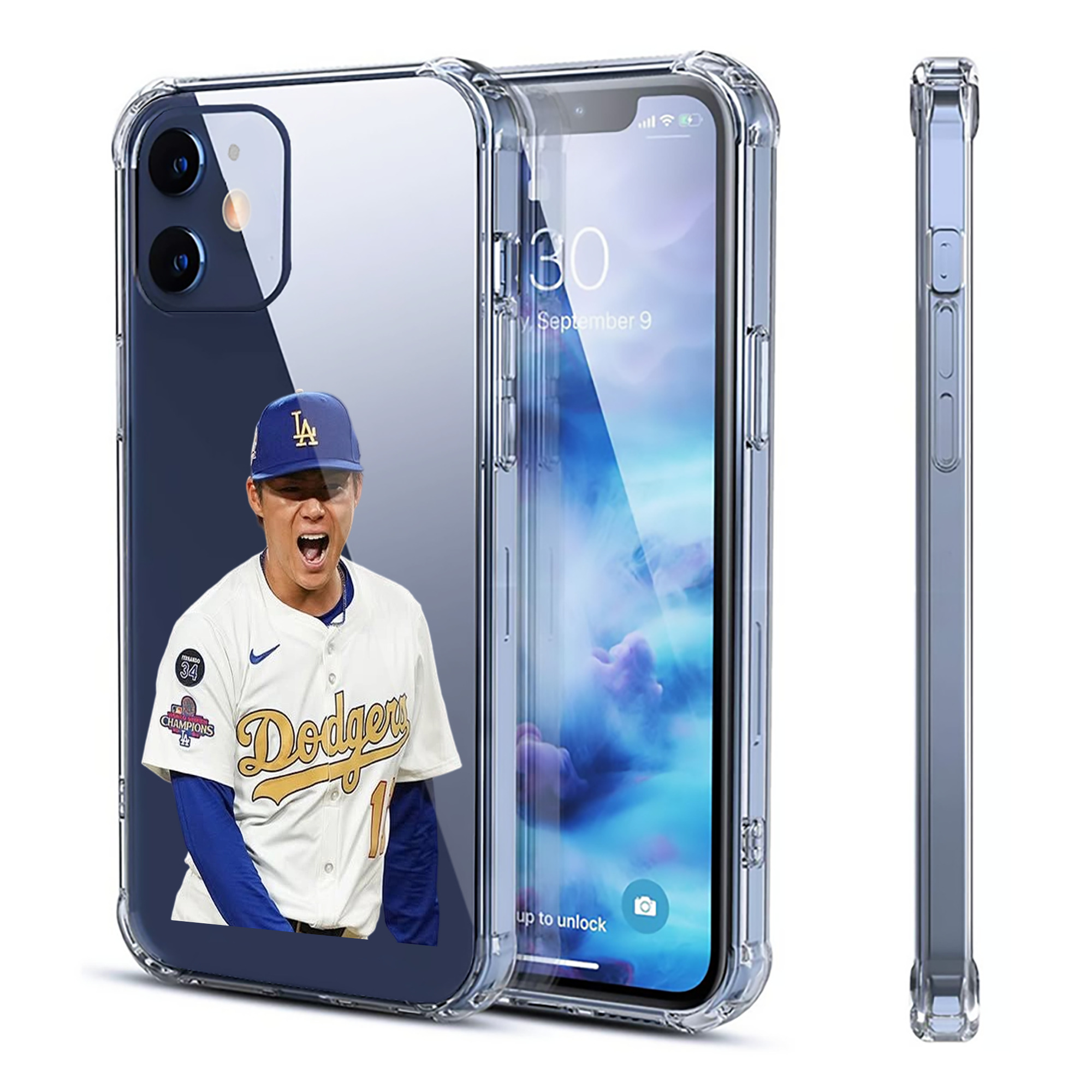  Clear IPhone 12 Case – Soft TPU With UV Print – Enhanced Drop Protection, Precise Fit, Anti-Fingerprint, Customizable Design, Scratch-Resistant, Yellow-Resistant